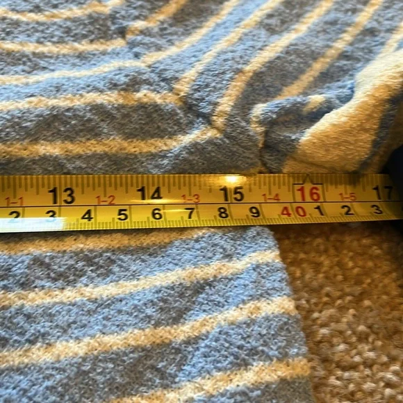 Miu Miu Blue and White Striped Sweater - Picture 6 of 6